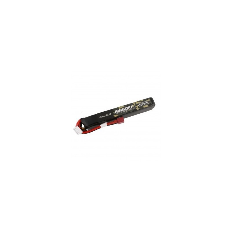 GENS - Batterie Lipo 11.1V 1500mAh 25C - T-Dean - 1 bâton GENS - Batterie Lipo 11.1V 1500mAh 25C - T-Dean - 1 bâton
