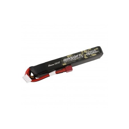 GENS - Batterie Lipo 11.1V 1500mAh 25C - T-Dean - 1 bâton