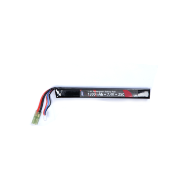 ASG - Batterie LiPo 7.4V 1300mAh 25C - Tamiya - 1 bâton