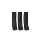 ASG - lot de 3 Chargeurs low-cap pour CZ Scorpion EVO 3 Et MTW 9 75 billes - Noir