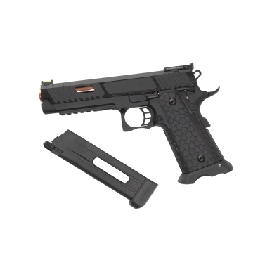 ASG - Pistolet GBB STI Combat Master Co2 - Noir et Cuivre