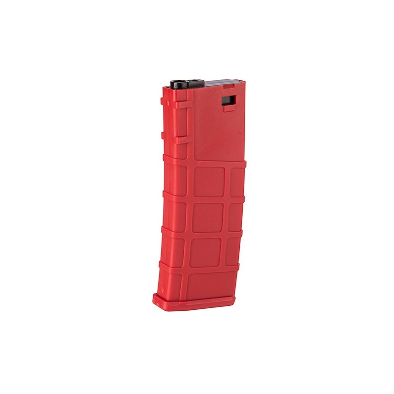 BO MANUFACTURE - Chargeur Mid-Cap 200 Billes Rouge Pour M4