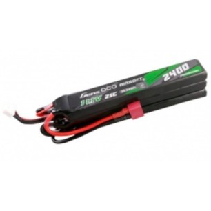 GENS - Batterie Lipo 11.1V 2400mAh 25C - T-Dean - 3 Bâtons