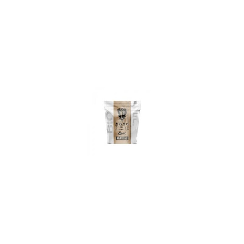 ELITE FORCE - Billes Elite Force Biodégradable Blanche 0.20g X 5000 bbs