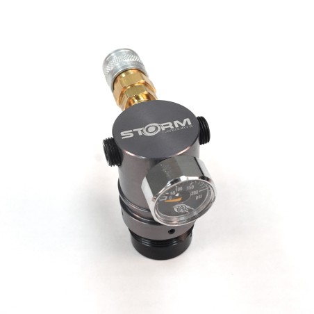 Wolverine - Régulateur HPA STORM catégorie 5 avec ligne en raccord US