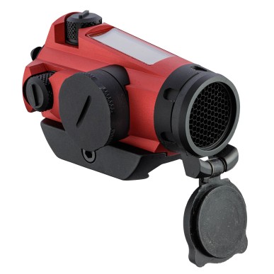 BO Manufacture - Viseur point rouge OCX-1 montage bas avec panneau solaire - Rouge