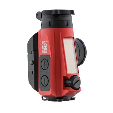 BO Manufacture - Viseur point rouge OCX-1 montage bas avec panneau solaire - Rouge