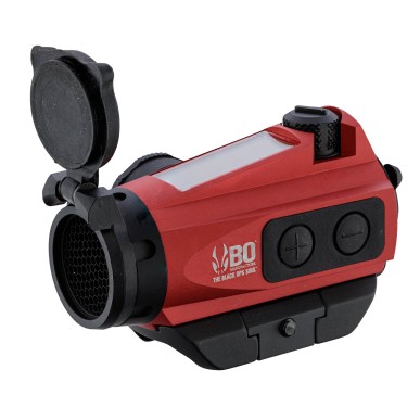 BO Manufacture - Viseur point rouge OCX-1 montage bas avec panneau solaire - Bleu