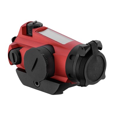 BO Manufacture - Viseur point rouge OCX-1 montage bas avec panneau solaire - Bleu