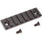 JS-TACTICAL - 2 Anneaux de montage bas 30mm Noirs pour rails picatinny (manque la boite en carton)