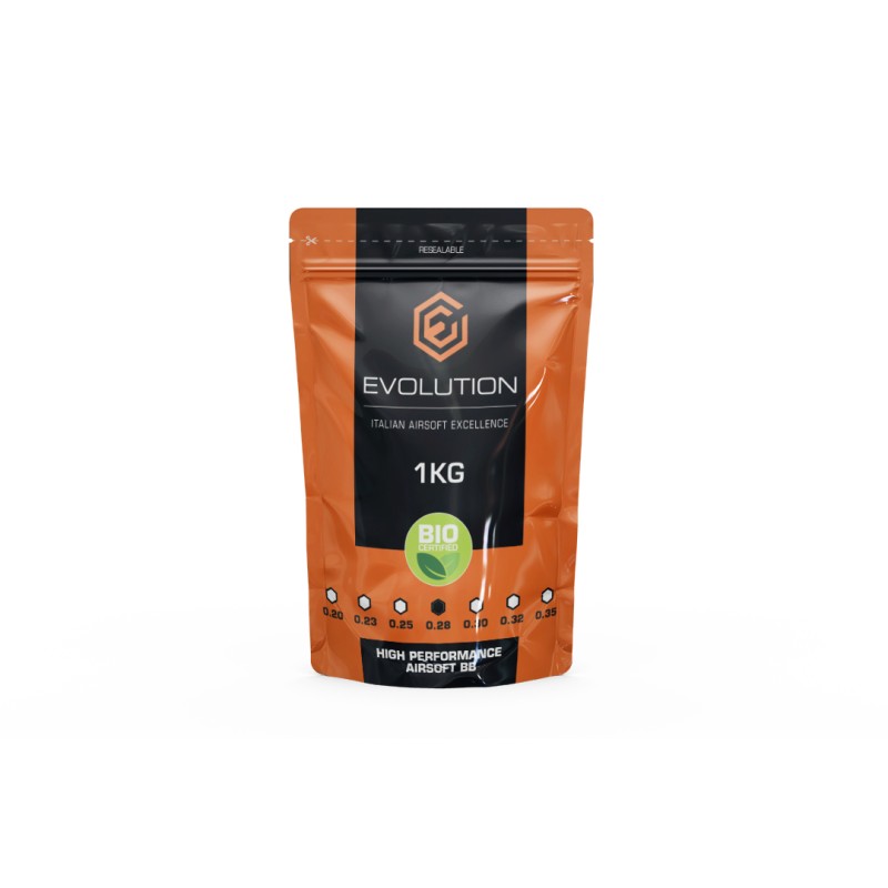 Evolution International - Billes Biodégradables 0.28g High Performance - Blanche Evolution International - Billes Biodégradables 0.28g High Performance - Blanche