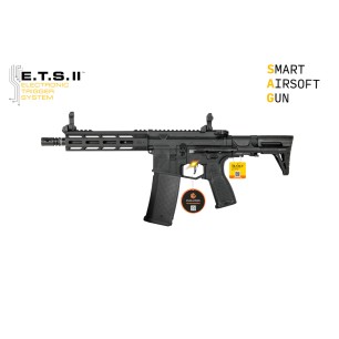 Evolution International - Réplique AEG Ghost S EMR PDW Carbontech ETS II - Noir