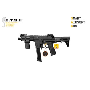 Evolution International - Réplique AEG Reaper XS EMR PDW Carbontech ETS II - Noir