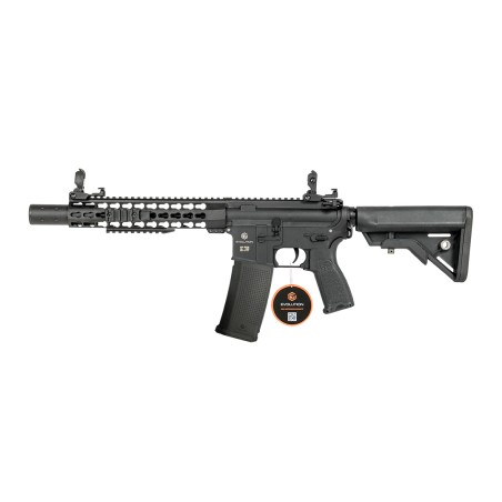 Evolution International - Réplique AEG Recon Superlite 10” Silent Ops Carbontech - Noir
