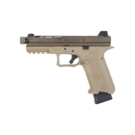 Poseidon - Réplique de poing GBB Orion 2 Performance Blowback - Tan
