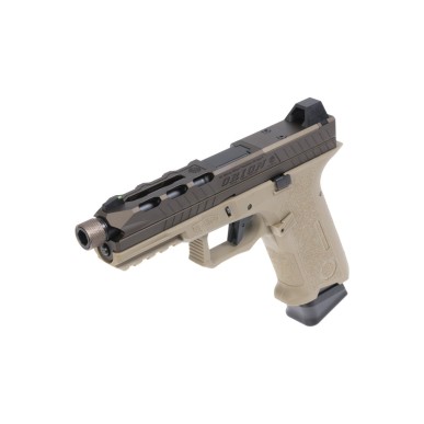 Poseidon - Réplique de poing GBB Orion 2 Performance Blowback - Tan