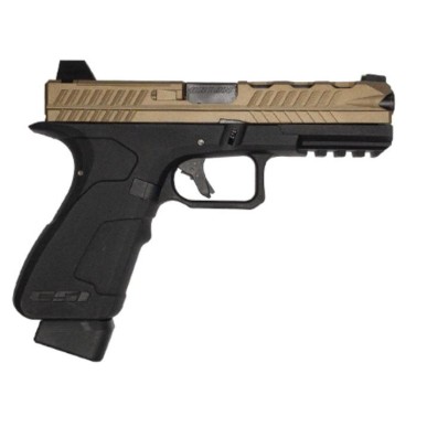 Poseidon - Réplique de poing GBB  XO P-2  Performance CSI Blowback - Tan