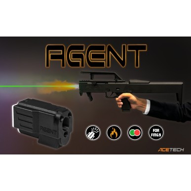Poseidon - Réplique GBB Kit FMG-9 Orion avec traceur - Noir