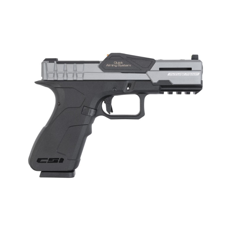 Poseidon - Pistolet GBB XG8-MG CSI Blowback - Noir et Gris