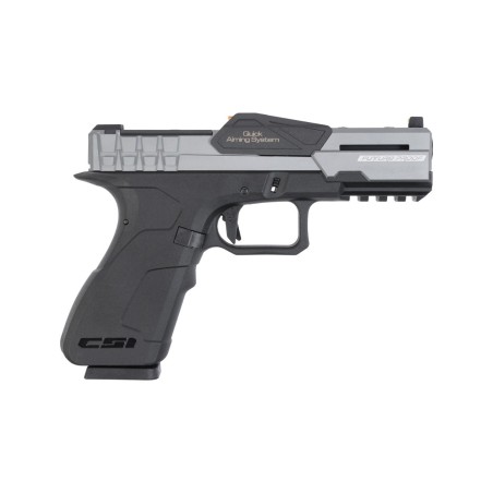 Poseidon - Pistolet GBB XG8-MG CSI Blowback - Noir et Gris