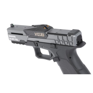 Poseidon - Pistolet GBB XG8-MG CSI Blowback - Noir et Gris