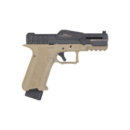 Poseidon - Pistolet GBB CSI XO-P1-BT Blowback - Tan et Noir