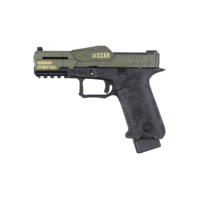 Poseidon - Pistolet GBB CSI XO-P1-ODB Blowback - Noir et Vert
