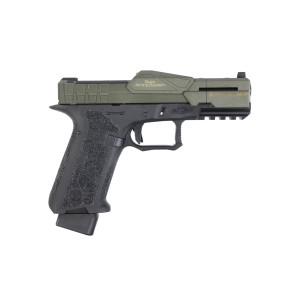 Poseidon - Pistolet GBB CSI XO-P1-ODB Blowback - Noir et Vert