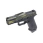 Poseidon - Pistolet GBB CSI XO-P1-ODB Blowback - Noir et Vert