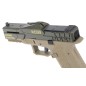 Poseidon - Pistolet GBB CSI XO-P1-ODT Blowback - Tan et Vert Poseidon - Pistolet GBB CSI XO-P1-ODT Blowback - Tan et Vert