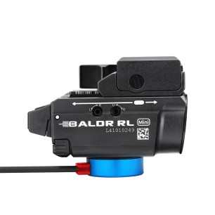 Olight - Baldr RL Mini - Lampe tactique avec laser rouge - noir