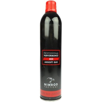 NIMROD TACTICAL - Bouteille de gaz airsoft Red 500ml - 174 PSI (silicone)