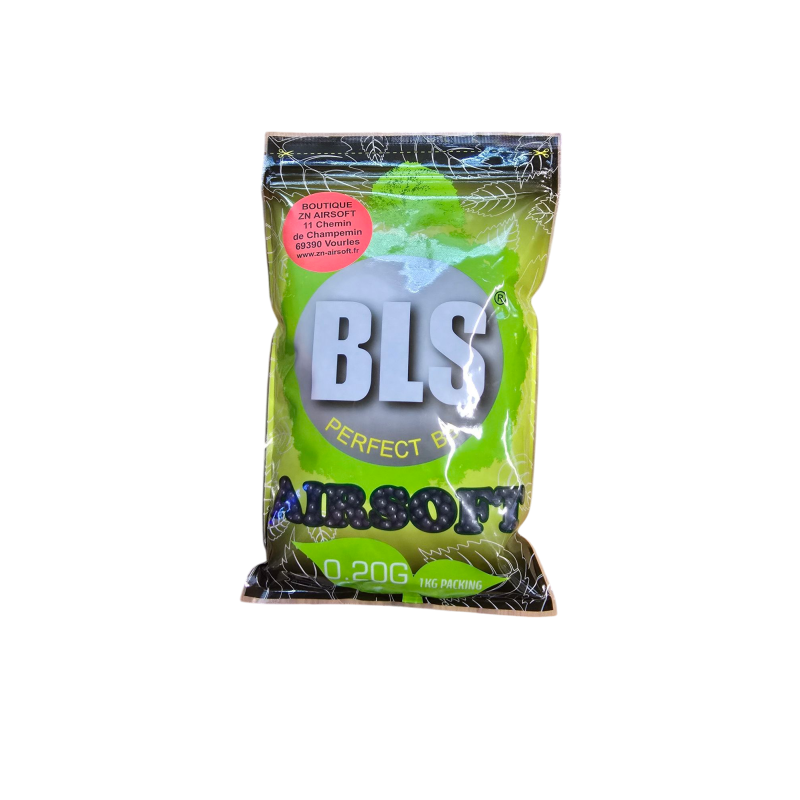 BLS - Billes Biodégradable 0.20g sac de 1Kg - Noir