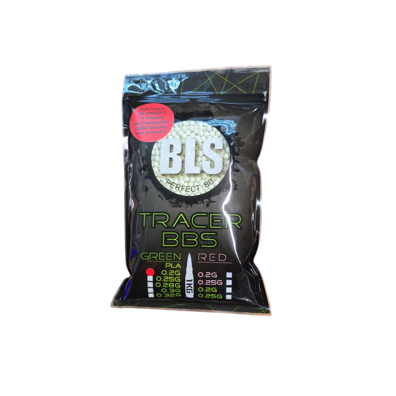 BLS - Billes Biodégradable Traçante 0.20g sac de 1Kg - Verte BLS - Billes Biodégradable Traçante 0.20g sac de 1Kg - Verte