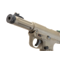 Action Army - Réplique de poing GBB AAP01 Full Auto / Semi Auto - Tan