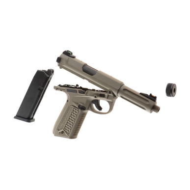 Action Army - Réplique de poing GBB AAP01 Full Auto / Semi Auto - Tan