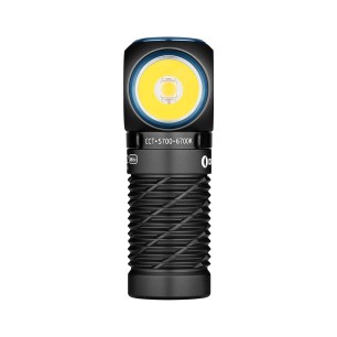 Olight - Perun 2 Mini | Lampe frontale rechargeable éclairage rouge - Noir