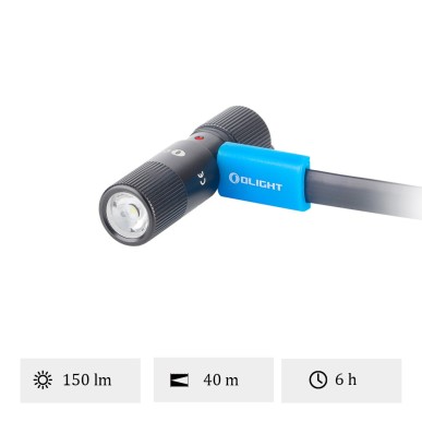 Olight - i1R 2 EOS - Lampe Porte Clé LED - Noir