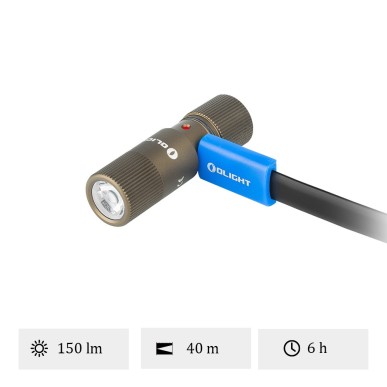 Olight - i1R 2 EOS - Lampe Porte Clé LED - Tan