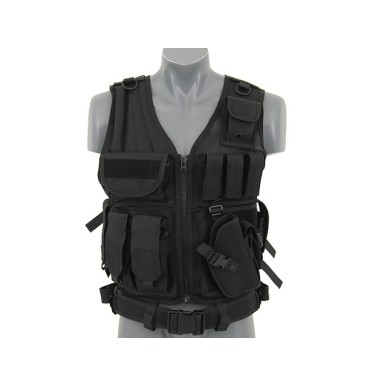 8Fields - Gilet tactique  - Noir