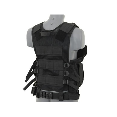 8Fields - Gilet tactique  - Noir