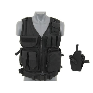 8Fields - Gilet tactique  - Noir