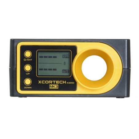 XCORTECH - chronographe x3200 mk3 - noir et jaune