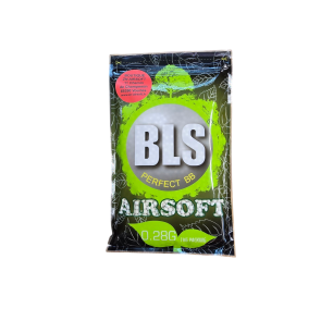Billes Airsoft BLS 0,28g Blanches – Précision, portée et stabilité