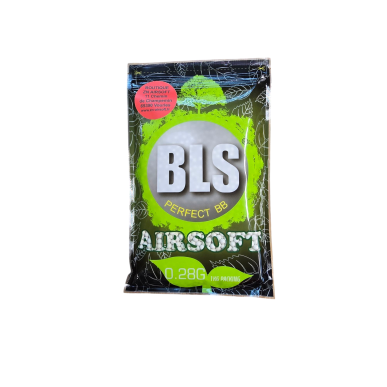 Billes Airsoft BLS 0,28g Blanches – Précision, portée et stabilité