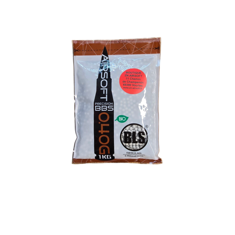 BLS - Billes Biodégradables 0.40g sac de 1Kg - Blanche BLS - Billes Biodégradables 0.40g sac de 1Kg - Blanche