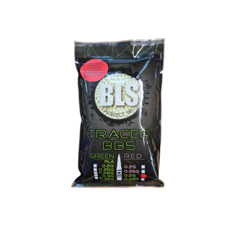 BLS - Billes Traçantes 0.20g sac de 1Kg - Verte BLS - Billes Traçantes 0.20g sac de 1Kg - Verte