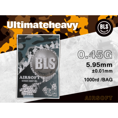 BLS - Billes Biodégradables 0.45g Sac de 1000 billes - Blanche
