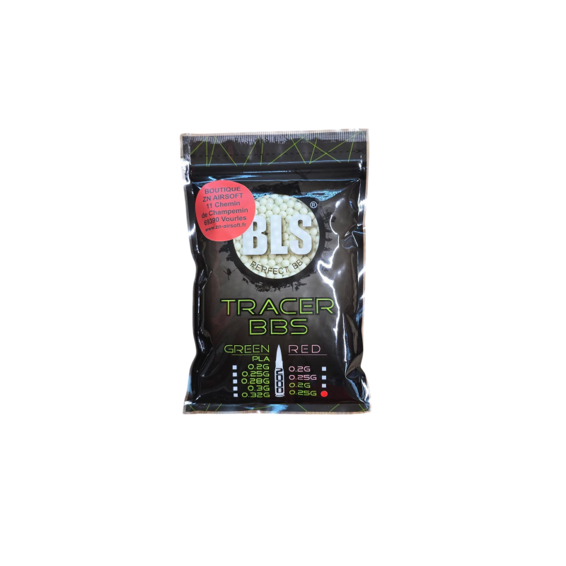BLS - Billes Traçantes 0.25g Sac de 2000 Billes - Verte BLS - Billes Traçantes 0.25g Sac de 2000 Billes - Verte