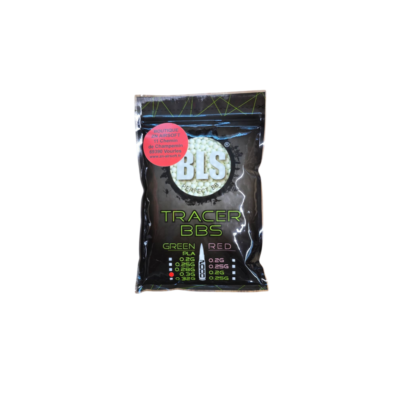 BLS - Billes Biodégradables Traçantes 0.30g Sac de 2000 Billes - Verte BLS - Billes Biodégradables Traçantes 0.30g Sac de 2000 Billes - Verte